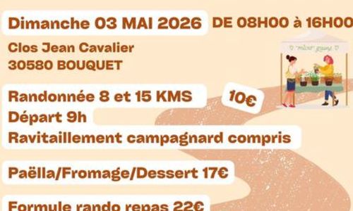 Randonn&eacute;e - March&eacute; artisanal