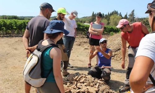 Visite guid&eacute;e du site arch&eacute;ologique - Le Mas des Tourelles
