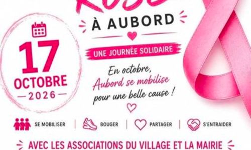 Octobre Rose &agrave; Aubord