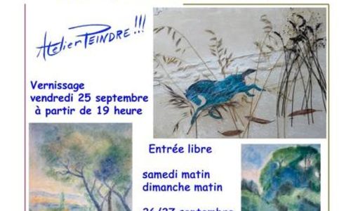 Exposition de l'atelier Peindre !!!
