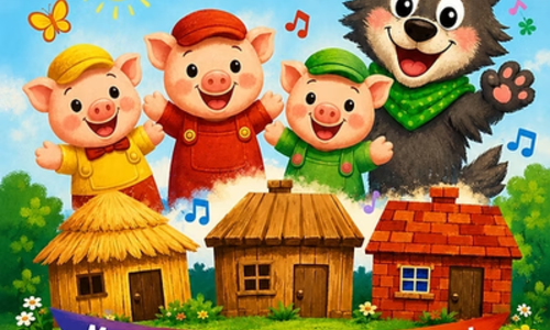 Th&eacute;&acirc;tre - Les 3 petits cochons