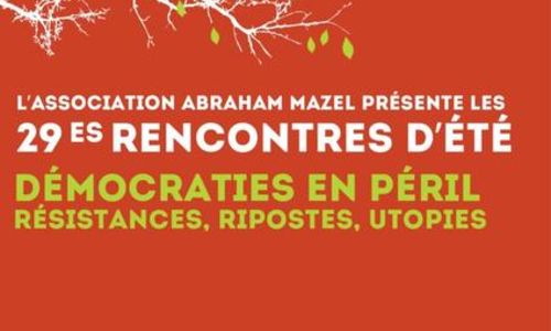 Ouverture des 29e rencontres d&rsquo;Abraham Mazel