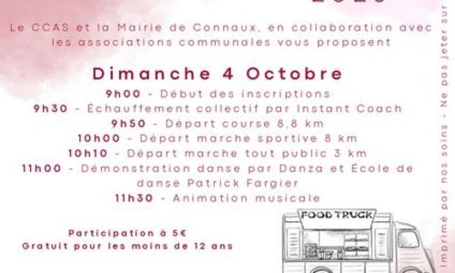 Octobre rose &agrave; Connaux