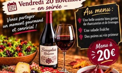 Soir&eacute;e Beaujolais Nouveau