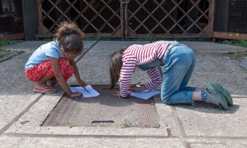 Ateliers pour les enfants &agrave; la Maison du Mineur