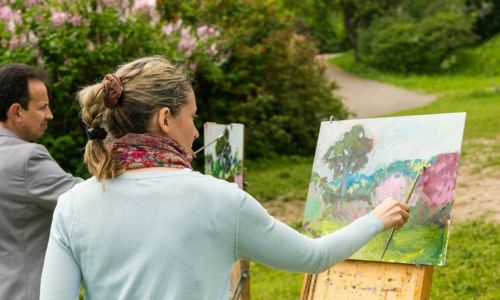 Rendez-vous aux jardins : Fl&acirc;nerie artistique