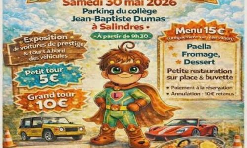 Journ&eacute;e caritative - Leandro tour auto
