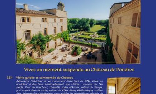 Entre vins et patrimoine : le banquet de Pondres - Vignobles en sc&egrave;ne