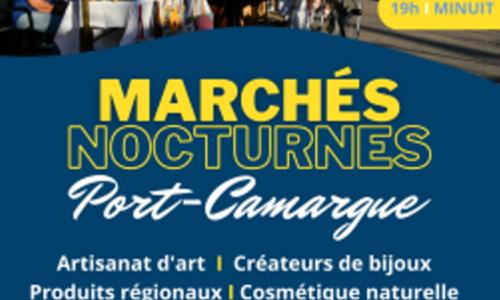 March&eacute; nocturne plage sud