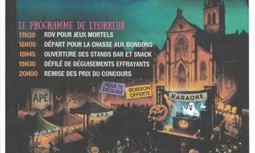 Halloween de l'APE Les Petits Racine