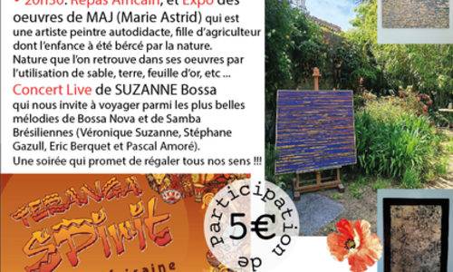 Soir&eacute;e Concert, Expo & D&eacute;gustation au Domaine de Tr&eacute;paloup