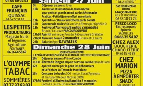 F&ecirc;te votive de Fontan&egrave;s