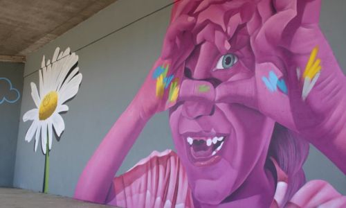 Fresque - Ecole Pompidou Pic d'Etienne