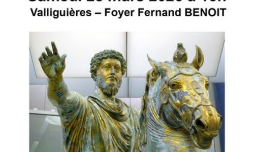 Conf&eacute;rence patrimoine - Marc Aur&egrave;le : l&rsquo;empereur philosophe