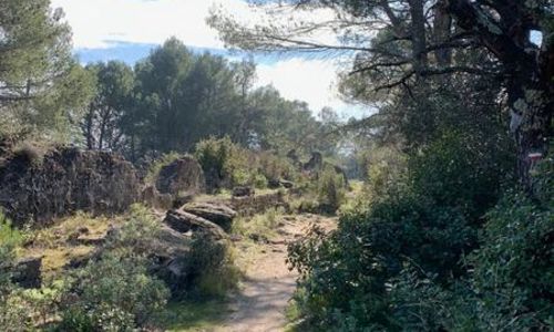 Chemin Urbain V tron&ccedil;on Blauzac_Est&egrave;zargues