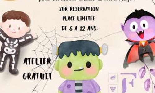 Atelier cr&eacute;atif Halloween
