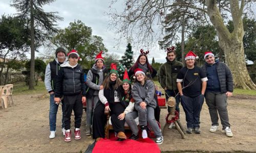 March&eacute; de No&euml;l &agrave; la MFR le Grand Mas