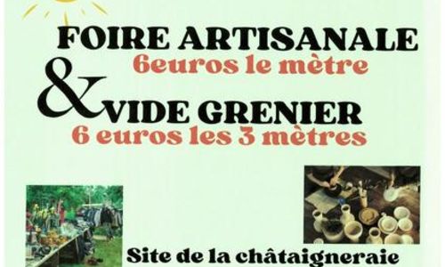 Foire artisanale et vide grenier
