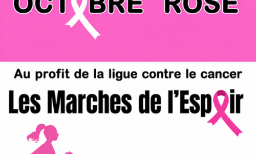 Octobre rose Sommi&egrave;res - Les Marches de l'Espoir