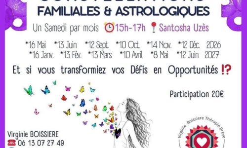 Atelier - Constellations astrologiques