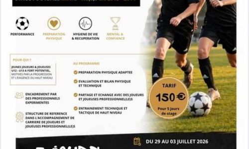 Stage de football