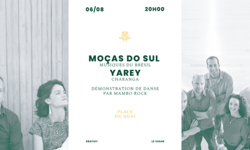 Concert : Mo&ccedil;as do Sul & Yarey - Nocturnes du Griffe
