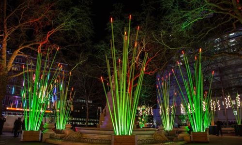 Exposition lumineuse - Herbum Follus & Pampa