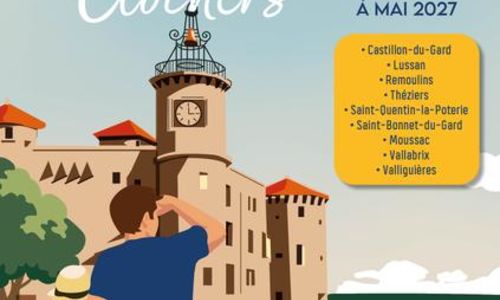 Visite guid&eacute;e de Th&eacute;ziers - Histoires de Clochers 2026-2027