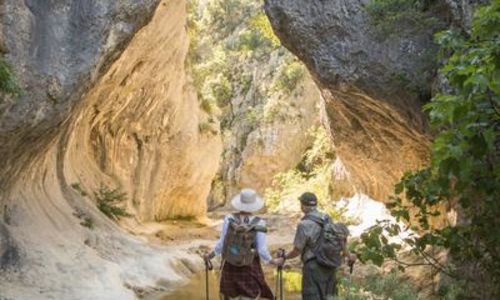 Sentier d'interpr&eacute;tation des Concluses de Lussan