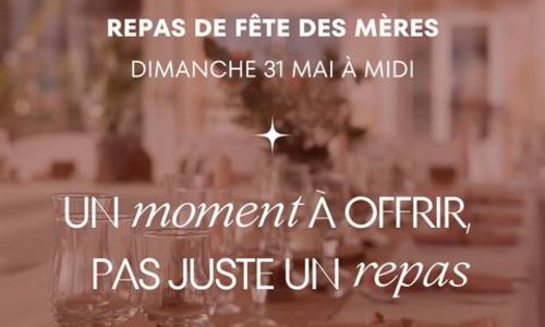 Repas de f&ecirc;te des m&egrave;res - Domaine du Serre d'Av&egrave;ne