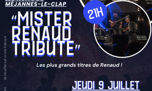 Concert Mister Renaud tribute