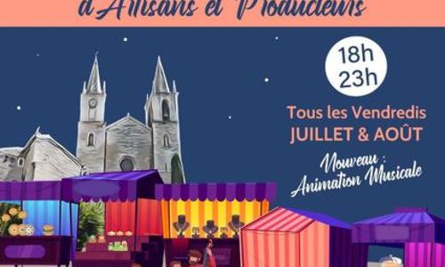 Les march&eacute;s nocturnes de Goudargues