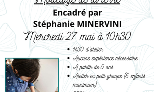 Atelier poterie enfant