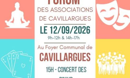 Forum des associations Cavillargues