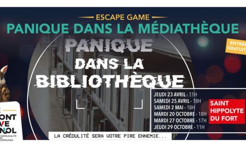 Escape Game - Panique dans la biblioth&egrave;que