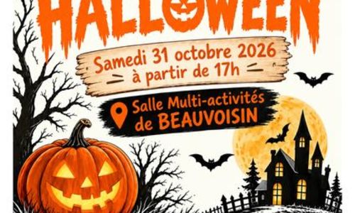 Soir&eacute;e Halloween - APE Beauvoisin