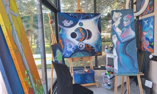 Journ&eacute;es Nationales des Artistes -Alain Montoir ouvre son atelier