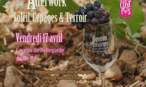 Afterwork "Accords chocolat et Vins" des Vignerons Cr&eacute;ateurs