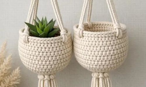 Atelier confection suspension de plantes