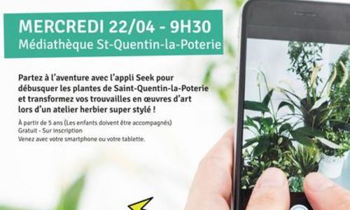 Atelier num&eacute;rique - Promenons-nous dans les bois