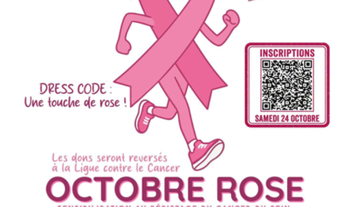 Journée Octobre Rose : marche et course au Domaine Royal de Jarras