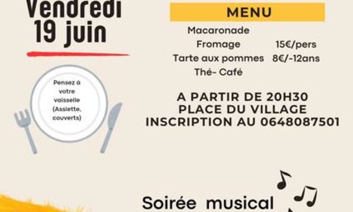 Repas du village