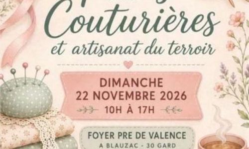 Puces couturi&egrave;res et artisanat du terroir