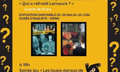 Soir&eacute;e jeux &ldquo;Myst&egrave;res et enqu&ecirc;tes&rdquo;