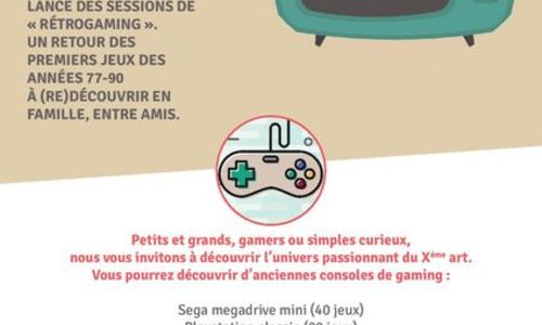 Try a game - session rétrogaming