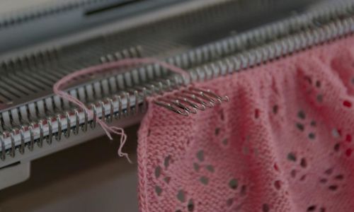Stage de tricot &agrave; la machine