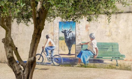 Street Art - Fresque : Marianne Burnand