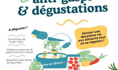 [PAT] - Cuisine anti-gaspi & d&eacute;gustations au march&eacute; du Vigan