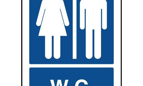 WC public - Cimeti&egrave;re ancien