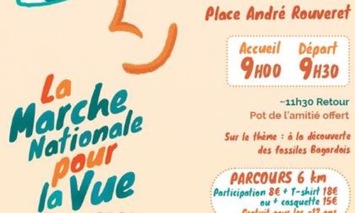 La Marche Nationale pour la vue &agrave; Bagard
